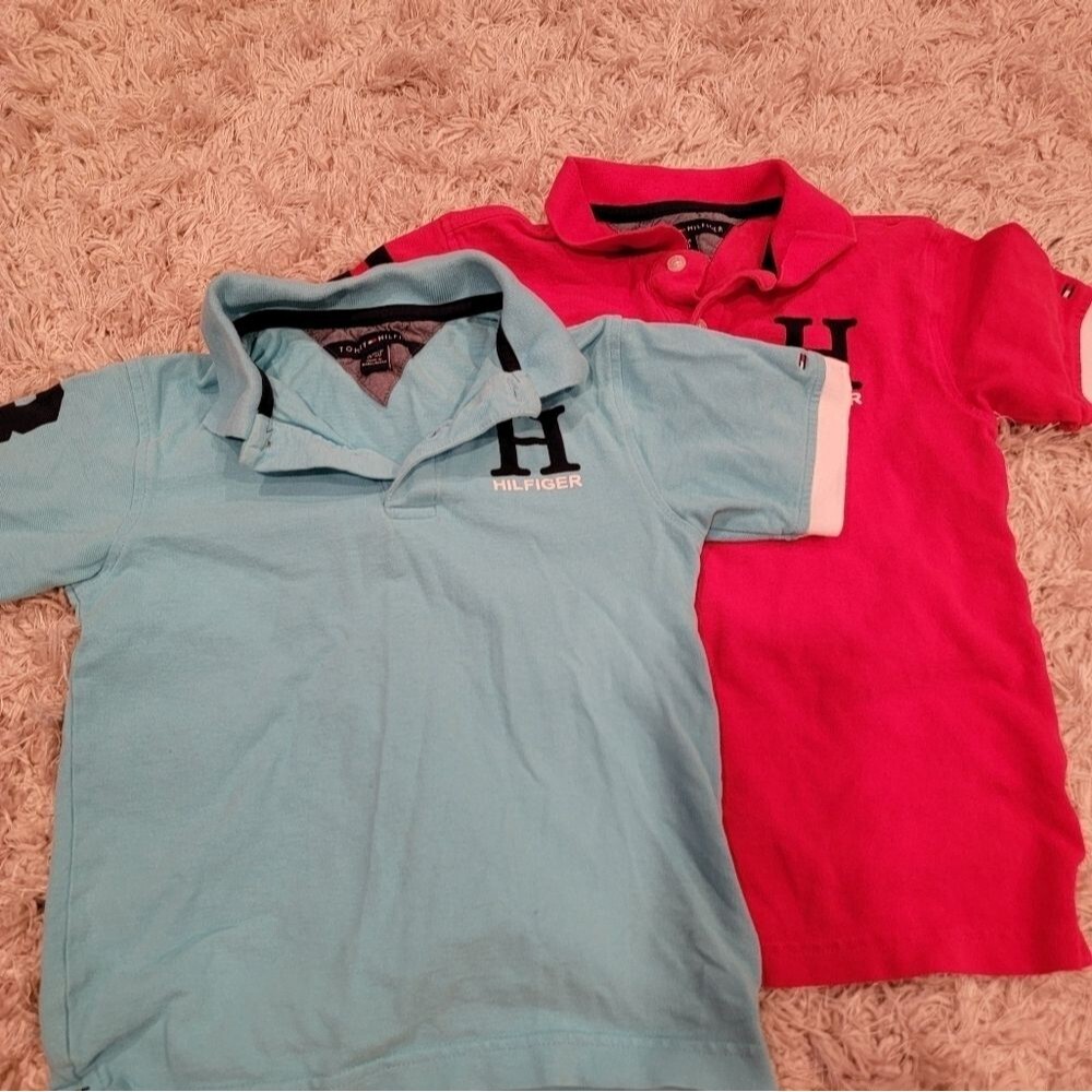 Tommy Hilfinger polo tshirts bundle size 8-10